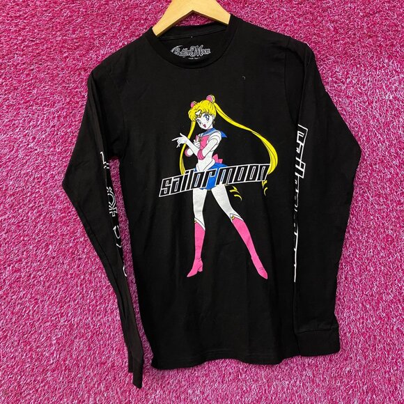 Sailor Moon The Sailor Scouts Symbols Anime Long Sleeve Extra Small - Picture 3 of 4